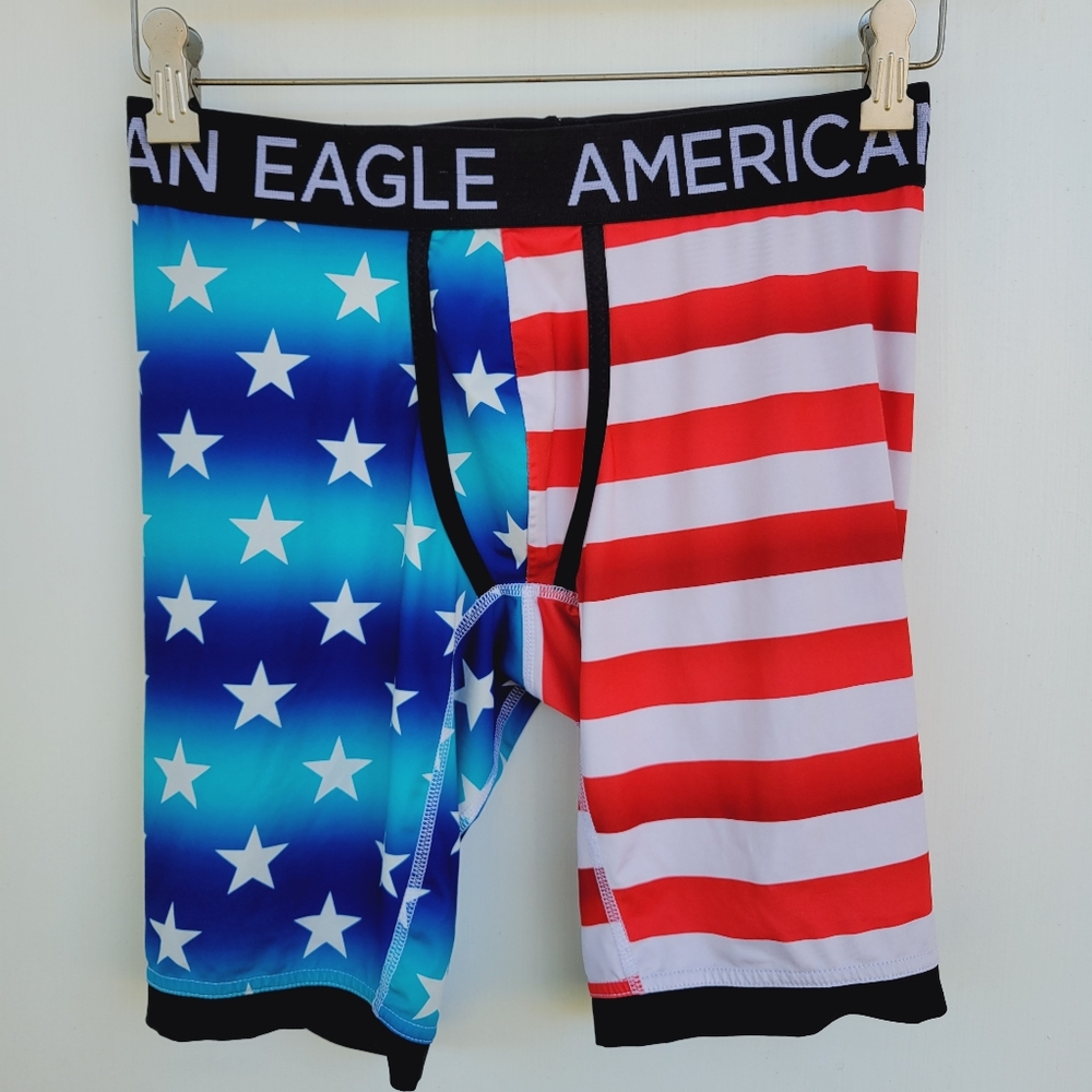 American Eagle Flex Trunk USA Flag size small